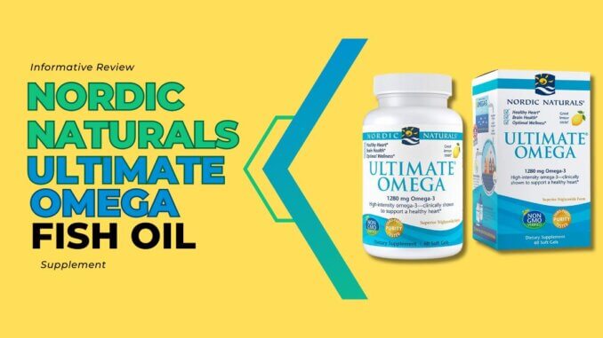 Featured Image of Nordic Naturals Ultimate Omega Fish Oil Supplement