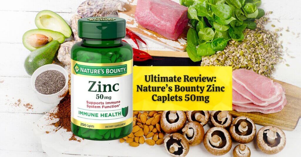 Featured image of Nature’s Bounty Zinc Caplets 50mg